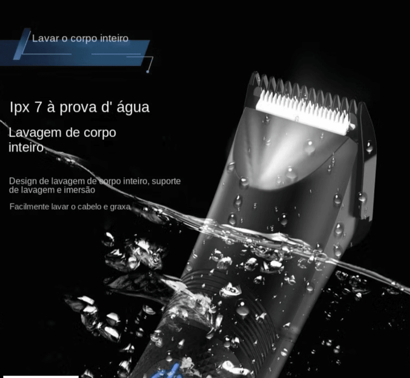 Aparador de Pelos Sensitive Hyper - Lâmina de Cerâmica A Prova d'agua - Trend Select