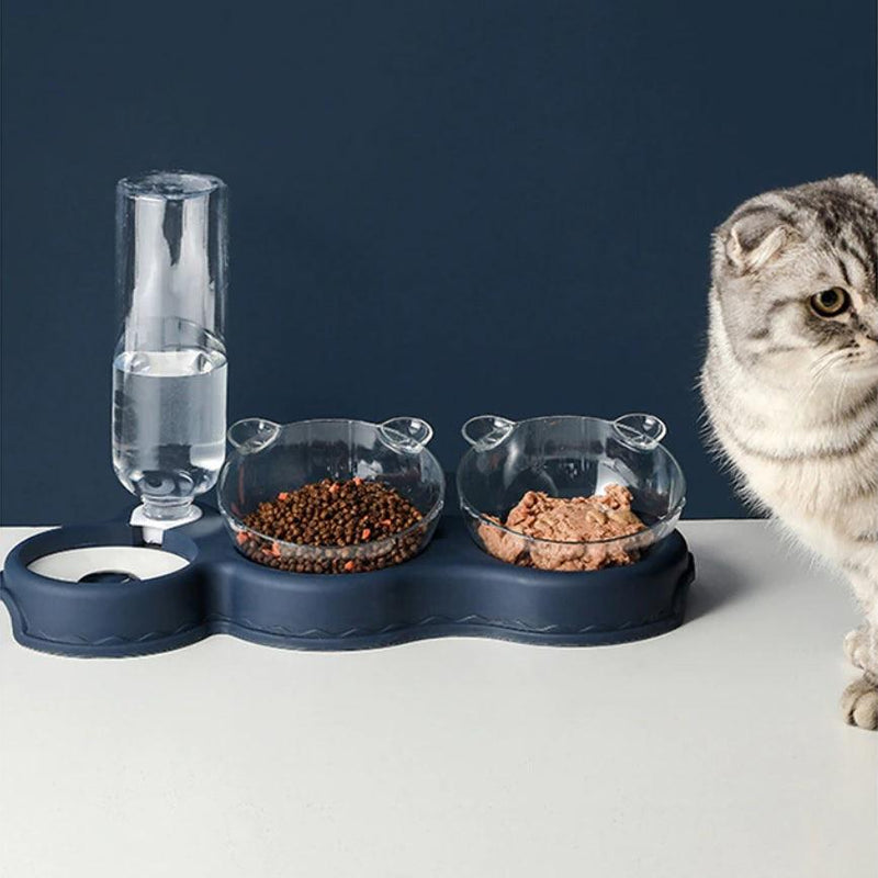 Bebedouro e Comedouro ergonômico para Cães e Gatos - Trend Select
